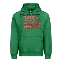Emerald dear santa ive been Urban Hoodie - MaliasSmallBusiness