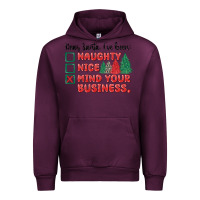 Mauve Wine dear santa ive been Urban Hoodie - MaliasSmallBusiness