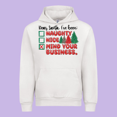 Urban Hoodie dear santa ive been