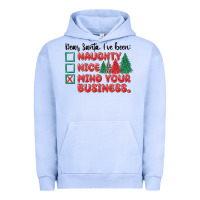 Pigment Grape Ice dear santa ive been Urban Hoodie - MaliasSmallBusiness