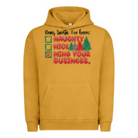 Pigment Peanut Butter dear santa ive been Urban Hoodie - MaliasSmallBusiness