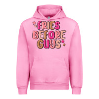 Fuchsia Pink fries before guys Urban Hoodie - MaliasSmallBusiness