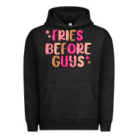 Pigment Black fries before guys Urban Hoodie - MaliasSmallBusiness