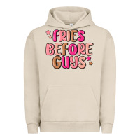 Pigment French Oak fries before guys Urban Hoodie - MaliasSmallBusiness