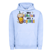 Pigment Grape Ice half teacher half coffee Urban Hoodie - MaliasSmallBusiness