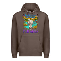 Coffee find someone who grows flowers Premium Hoodie - texasbilliewilder