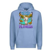 Colony Blue find someone who grows flowers Premium Hoodie - texasbilliewilder
