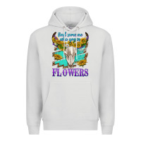 Dove Grey find someone who grows flowers Premium Hoodie - texasbilliewilder