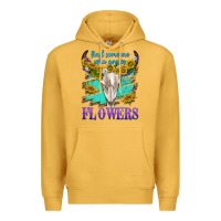 Mustard find someone who grows flowers Premium Hoodie - texasbilliewilder