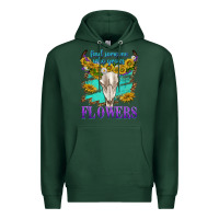Sports Green find someone who grows flowers Premium Hoodie - texasbilliewilder
