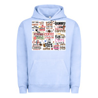 Pigment Grape Ice funny coffee quotes Urban Hoodie - MaliasSmallBusiness