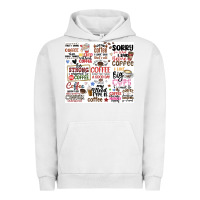 Pigment Lunar Rock funny coffee quotes Urban Hoodie - MaliasSmallBusiness