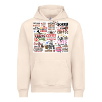Sandshell funny coffee quotes Urban Hoodie - MaliasSmallBusiness