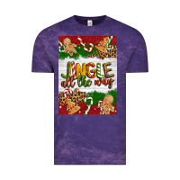 Cloud Purple Christmas Jingle All The Way Vintage Tee - Artiststas