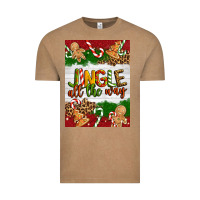 Vintage Coffee Christmas Jingle All The Way Vintage Tee - Artiststas