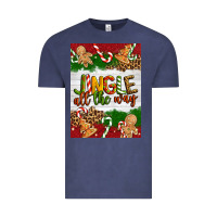 Vintage Denim Christmas Jingle All The Way Vintage Tee - Artiststas