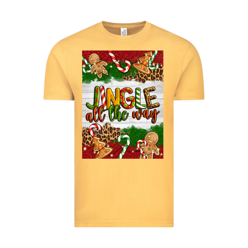Christmas Jingle All The Way Vintage Tee by Artiststas | Teevron