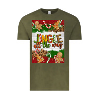 Vintage Olive Christmas Jingle All The Way Vintage Tee - Artiststas