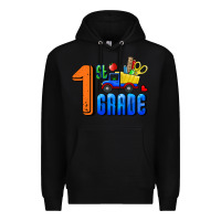 Black First Grade Premium Hoodie - RanaPortraitStore