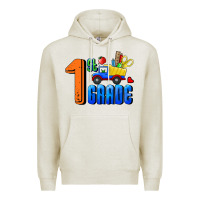 Oatmeal Heather First Grade Premium Hoodie - RanaPortraitStore