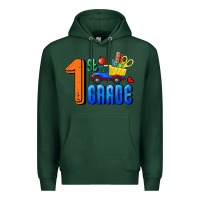 Sports Green First Grade Premium Hoodie - RanaPortraitStore