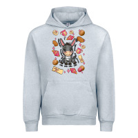 Heather Grey mi donkey mexican concha Urban Hoodie - MaliasSmallBusiness