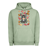 Pigment Oil Green mi donkey mexican concha Urban Hoodie - MaliasSmallBusiness
