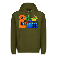 Army Green Second Grade Premium Hoodie - RanaPortraitStore