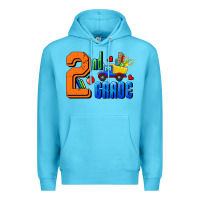 Ocean Blue Second Grade Premium Hoodie - RanaPortraitStore