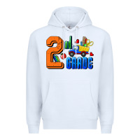 White Second Grade Premium Hoodie - RanaPortraitStore