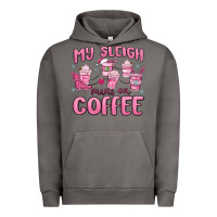 Pigment Tornado my sleigh runs on coffee Urban Hoodie - MaliasSmallBusiness