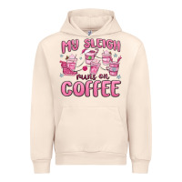 Sandshell my sleigh runs on coffee Urban Hoodie - MaliasSmallBusiness