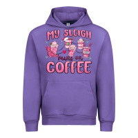 Tulip my sleigh runs on coffee Urban Hoodie - MaliasSmallBusiness