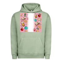 Pigment Oil Green school Urban Hoodie - MaliasSmallBusiness