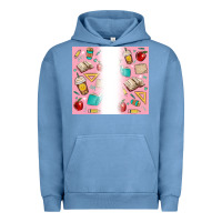 Pigment Pebble Blue school Urban Hoodie - MaliasSmallBusiness