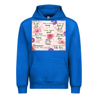 Cobalt positive quotes Urban Hoodie - MaliasSmallBusiness
