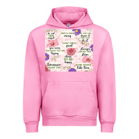 Fuchsia Pink positive quotes Urban Hoodie - MaliasSmallBusiness