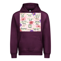 Mauve Wine positive quotes Urban Hoodie - MaliasSmallBusiness