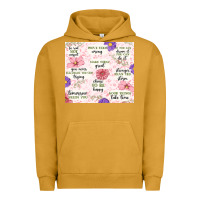 Pigment Peanut Butter positive quotes Urban Hoodie - MaliasSmallBusiness