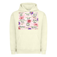 Pigment Pistachio positive quotes Urban Hoodie - MaliasSmallBusiness