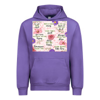 Tulip positive quotes Urban Hoodie - MaliasSmallBusiness