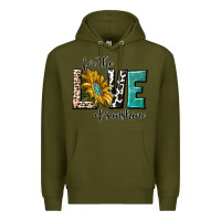 Army Green for the love of sunshine Premium Hoodie - texasbilliewilder
