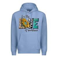 Colony Blue for the love of sunshine Premium Hoodie - texasbilliewilder
