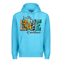 Ocean Blue for the love of sunshine Premium Hoodie - texasbilliewilder