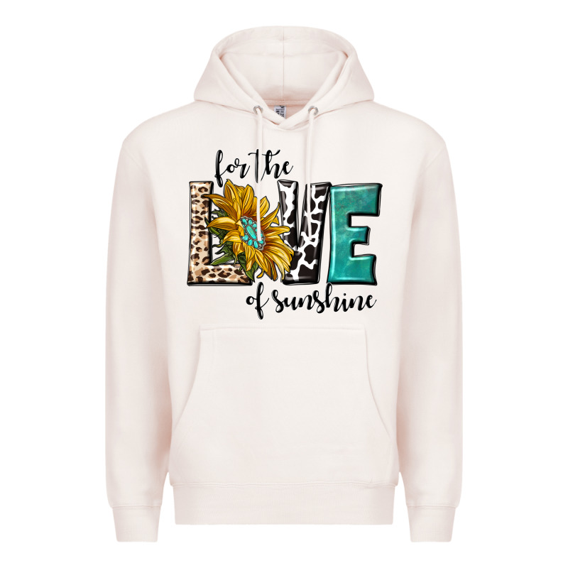 For The Love Of Sunshine Premium Hoodie by texasbilliewilder | Teevron