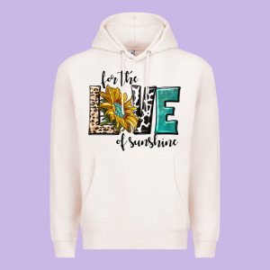 For The Love Of Sunshine Premium Hoodie Designed By Texasbilliewilder