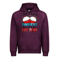 Mauve Wine show me your bobbers and i will show my rod Urban Hoodie - MaliasSmallBusiness