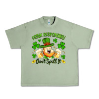 Oil Green drink responsibly dont spill it Urban Heavy Tee - Artiststas