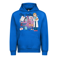 Cobalt stay healthy nurse Urban Hoodie - MaliasSmallBusiness
