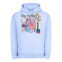 Pigment Grape Ice stay healthy nurse Urban Hoodie - MaliasSmallBusiness